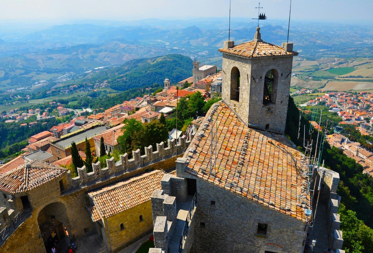 Castello di San Marino Panorama