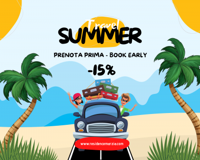 OFFERTA PRENOTA PRIMA - sconti fino al 15%